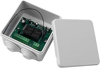 fenlan Remote Receiver Receiver Controller 433.42 MHZ Remote Control Switch 12/24V DC 2CH