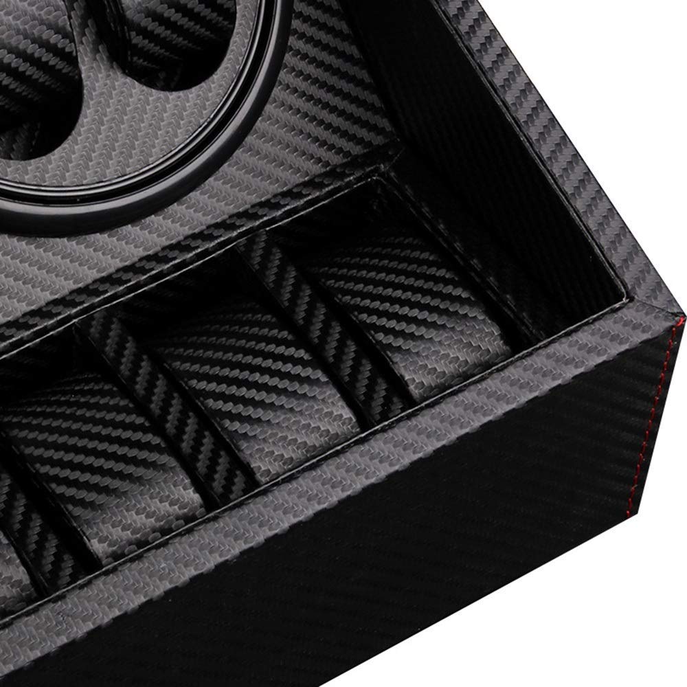 Caricatore per Orologi a 4 + 6 cifre in Fibra di Carbonio, Motore Rotante Silenzioso, contatore Rotante con Motore Importato, 30,7 * 23,5 * 18,2 cm,