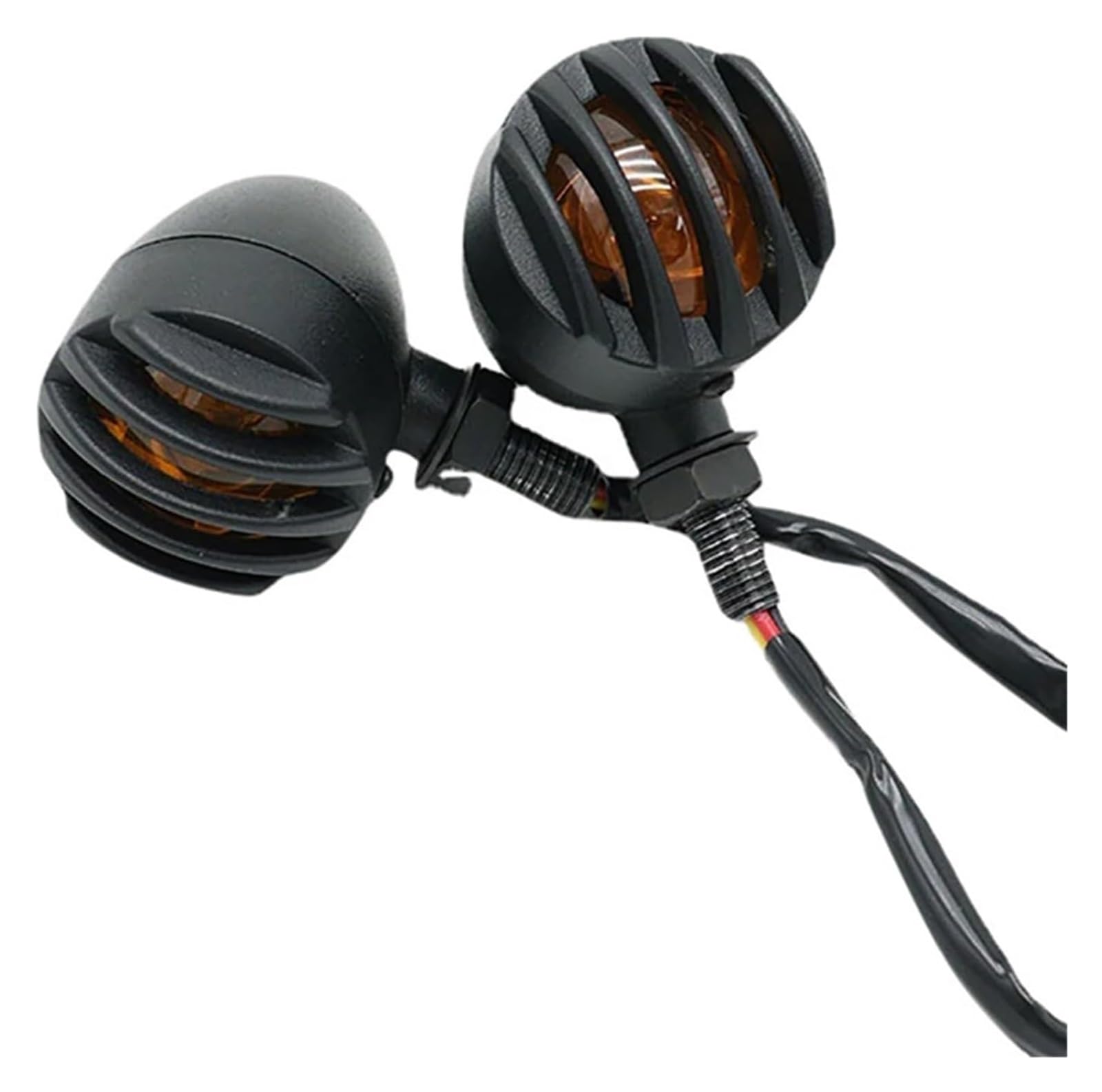 12 V Motocicleta Intermitente Luz Indicadora Intermitentes Tipo Bala Ámbar Bombilla Luces intermitentes moto indicadores