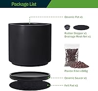 Vista 4 de Maceta de cerámica