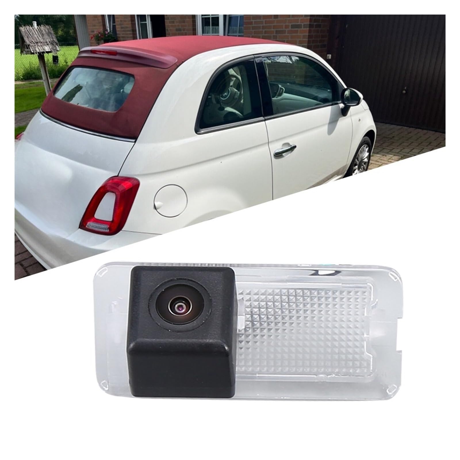 Caméra De Recul HD Pour Voiture, Fiat Abrath 500 595 695 500C 595C 695C