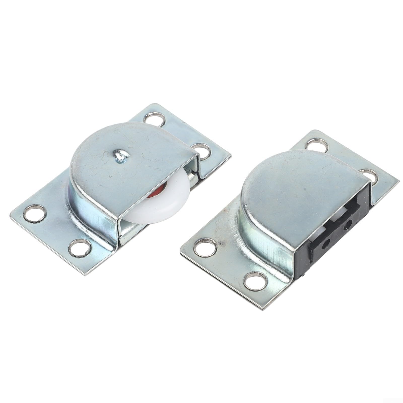 Stainless Steel Sliding Door Roller Wheel for Interior Wardrobe and Closet Doors, Rust-Proof 1.92mm Thick Pulley Designed for Long-Term Use