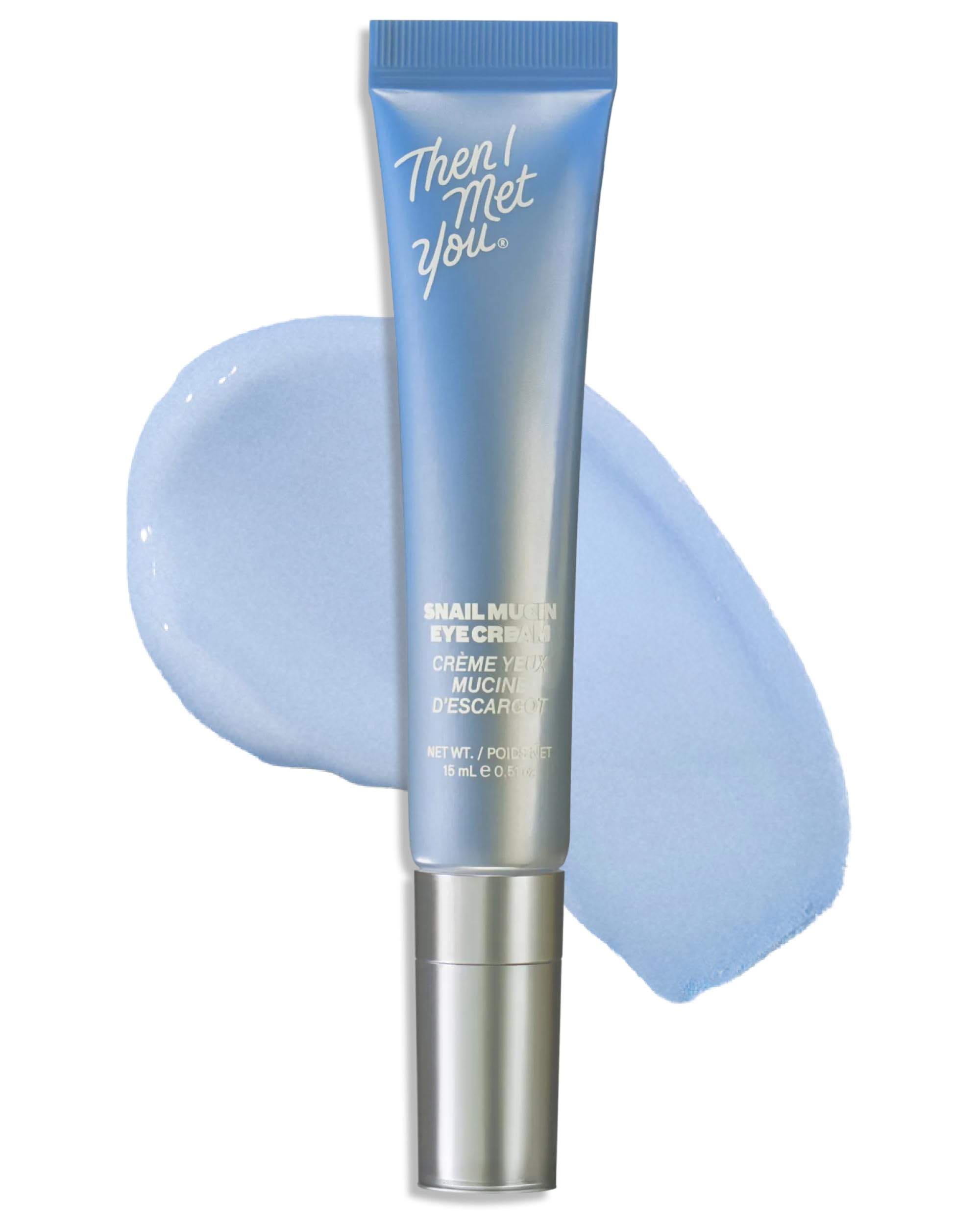 Then I Met You Snail Mucin Eye Cream, Korean Skin Care With Volufiline
