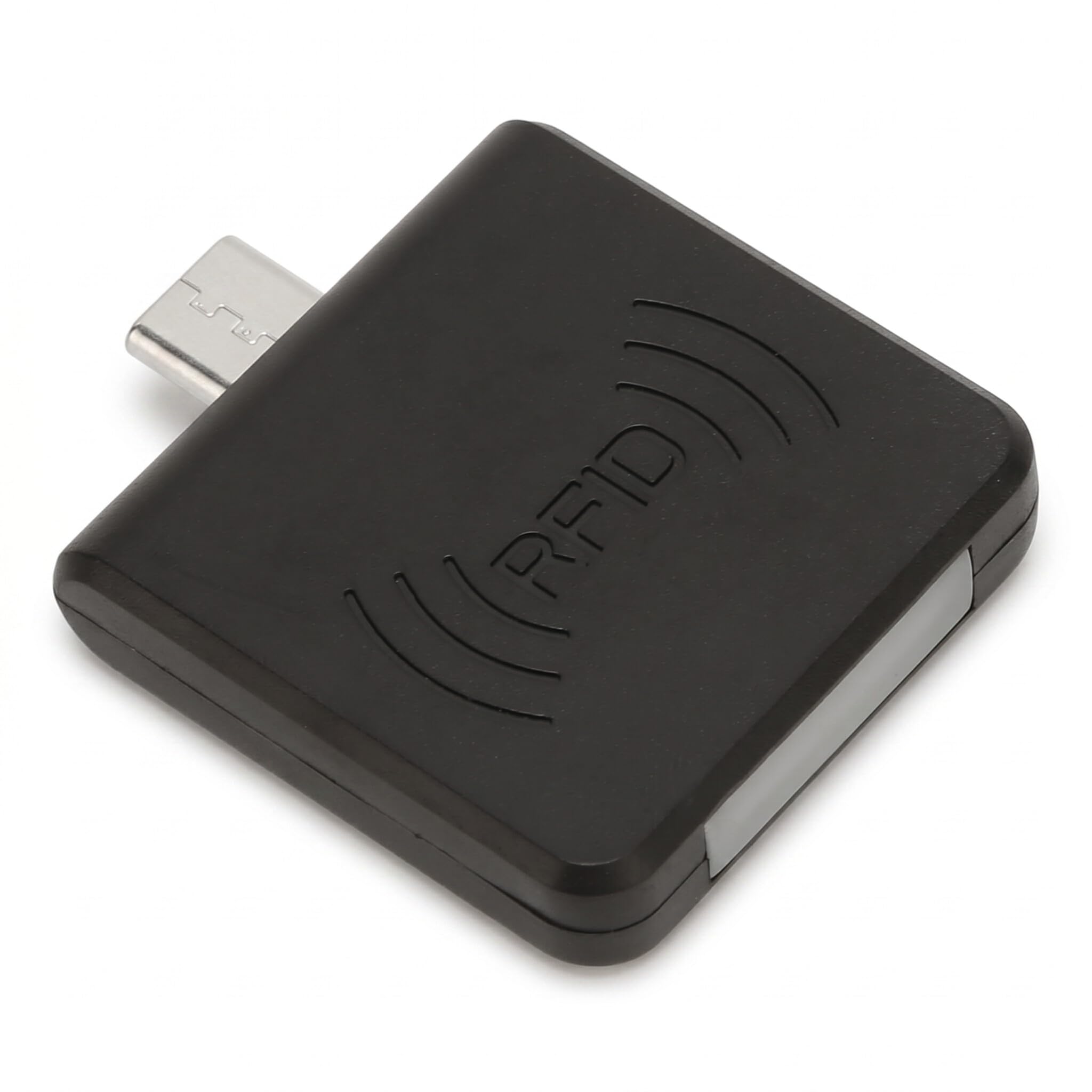 Lettore di Carte D'identità RFID Portatile, Lettore di Smart Card per Telefoni Cellulari di Tipo C, Plug And Play, Lettura Rapida di Carte per Smartphone con Funzione OTG(Nero)
