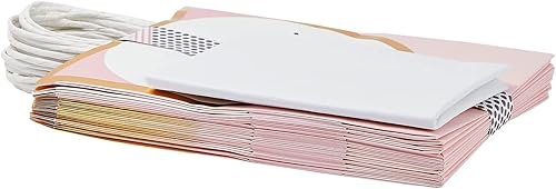 Miniatura 8 de Sparkle and Bash Paquete de 15 bolsas de regalo para gatos para recuerdos de fiesta de cumpleaños con 20 hojas de papel de seda (8 x 10 x 4.7