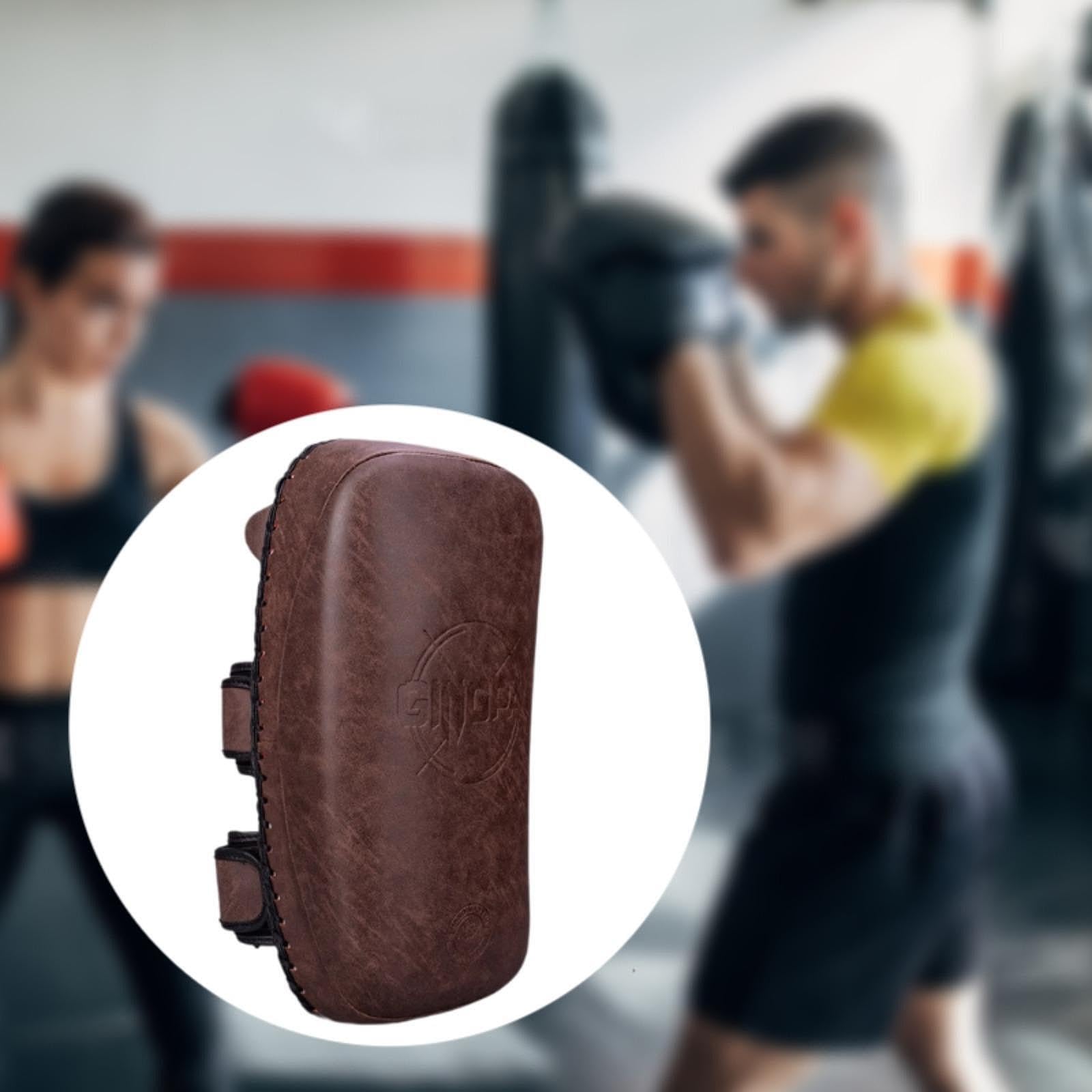 Colpitore da Boxe Colpitore da Boxe Curvo Durevole Allenamento | Costruzione solida Attrezzatura ergonomica per il bersaglio Guantoni da gamba curvi imbottiti
