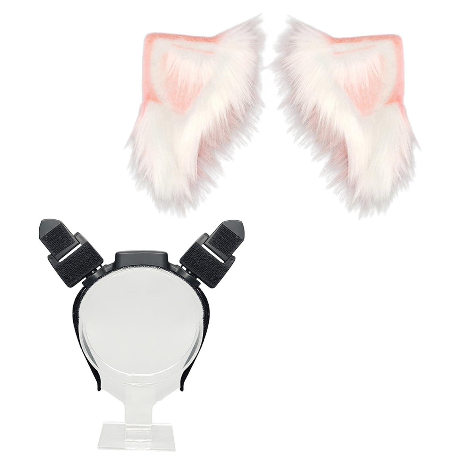 Diadema recargable con detección de movimiento 3D ajustable para cosplay y juego interactivo tipo C