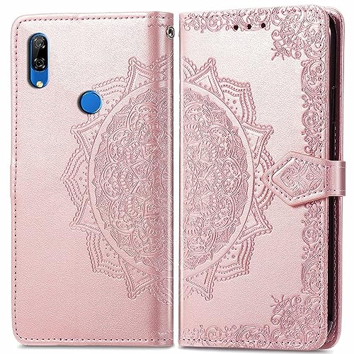 Funda para Huawei P Smart Z/Honor 9X,Función de Soporte, Billetera con Tapa Tarjetas,PU Cuero Carcasa Flip Case Cover para Huawei P Smart Z/Honor 9X