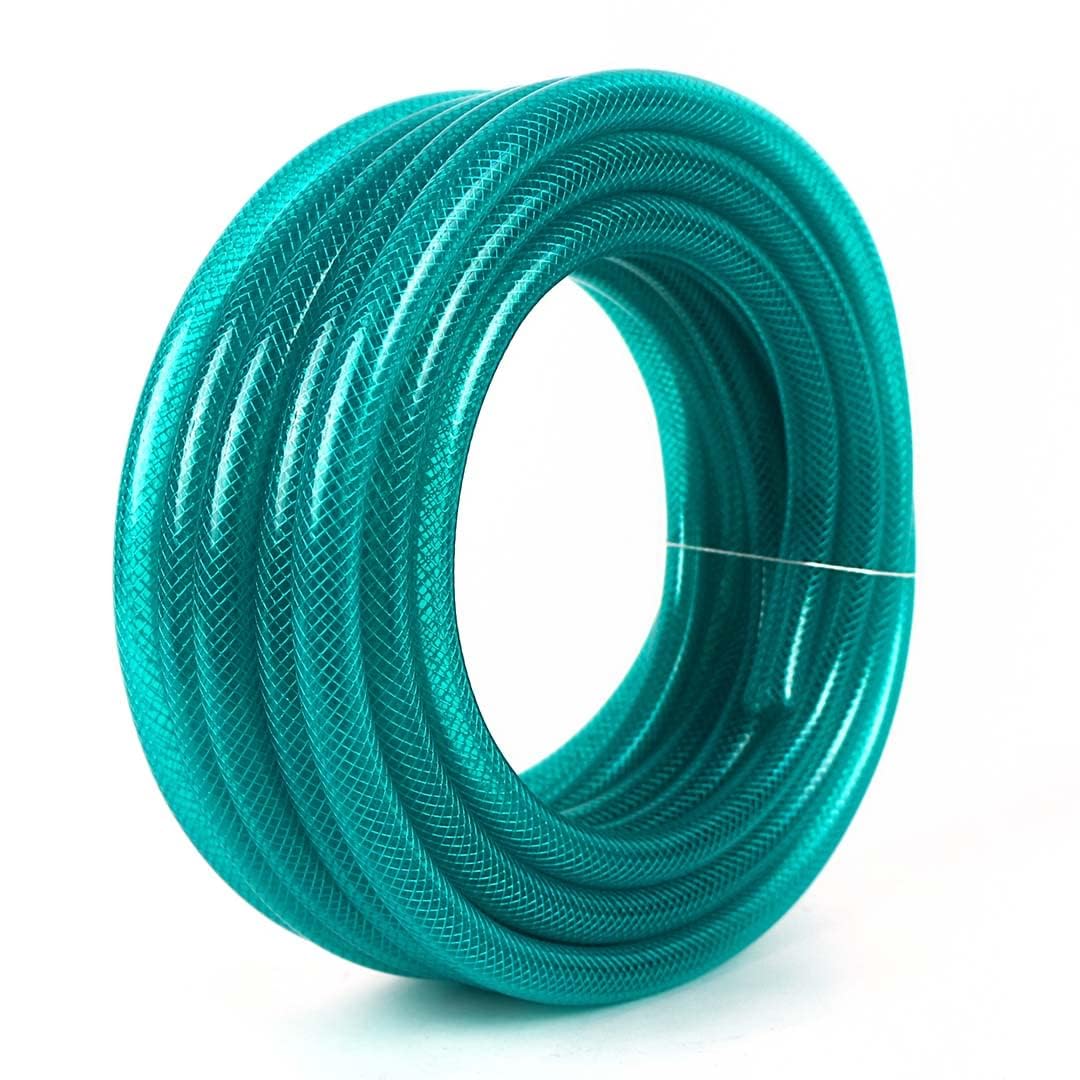 Kuber Industries Basic PVC with Nylon Braided Water Pipe 10 Meter | Water Pipe for Garden, Car & Pet Cleaning | Easy to Use, & Leak Proof Hose Pipe | Green (B0BG7KM1JK) Amazon Price History, Amazon Price Tracker