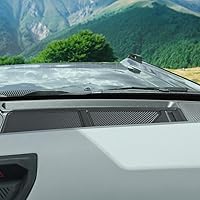 Vista 11 de Auovo Bandeja de cubierta para salpicadero compatible con accesorios Ford Bronco 2021 2022 2023 2024 2025 Compartimentos de silicona antideslizante