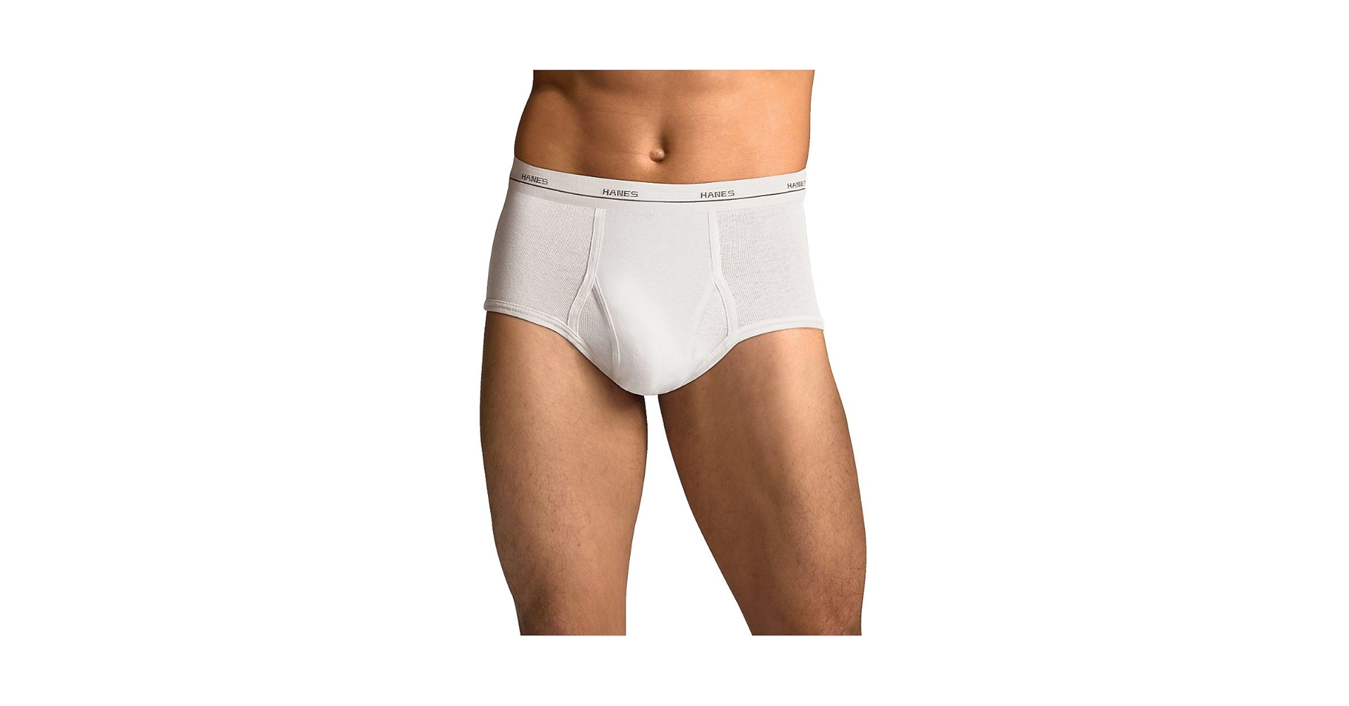 下着・アンダーウェア Hanes  BRIEFS  PKG.OF 3 MADE IN USA 1979 Mens Vintage HANES Briefs 1979 White Pack of 3 Cotton USA