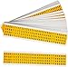 Brady 94739, 15 Series Combination Pack, 3/8" Height x 1/4" Width, Black on Yellow, Legend "Assorted 0 Thru 9" (144/Card, 25 Cards/Package)