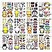 Pixel Buddy Make-a-Face Stickers for Kids – 36 Sheets Sticker Pack with 700+ Mix & Match Stickers – Fun Craft Activity for Ages 3–8 – Creative Screen-Free Toy for Travel & Parties