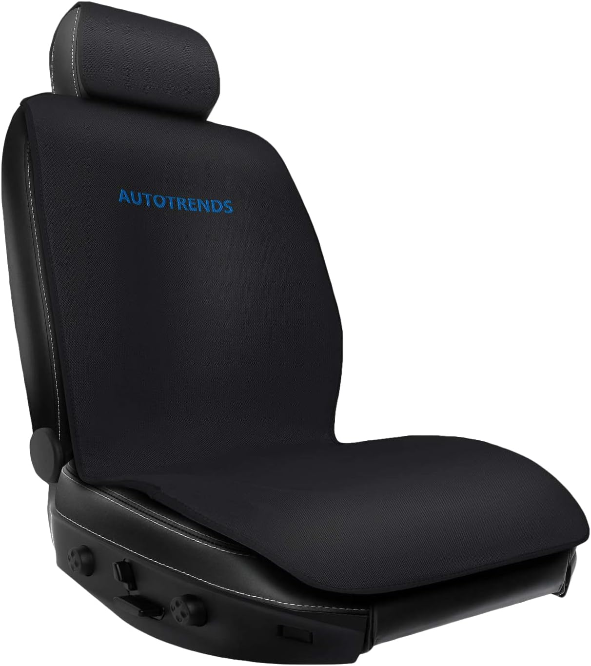 AUTOTRENDS Sweat Towel Car Seat Cover Universal Non-slip Four Season Car Seat Protector Easy install Cover