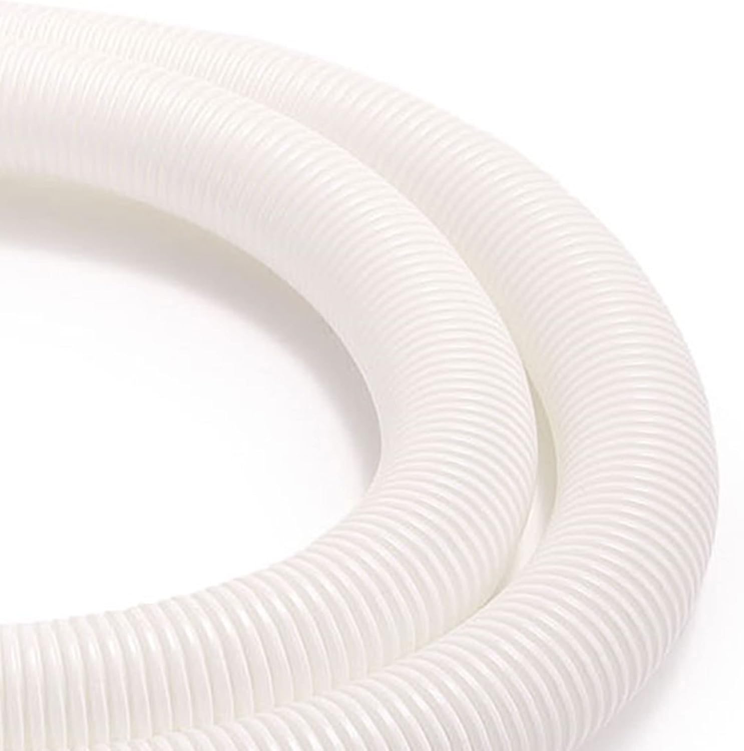 Intex 26071RP 1.5 Inch x 9.8 Foot Replacement Pool Pump Hose Accessory Attachment with Threaded Nuts for Above Ground Pool, Pump, or Filter Pump