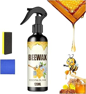 Natural Micro-Molecularized Beeswax Spray, Beeswax Polish Original, Beeswax Spray, Wood Seasoning Beeswax, Antique Furniture Cleaner, Original Beeswax Furniture Polish (1)