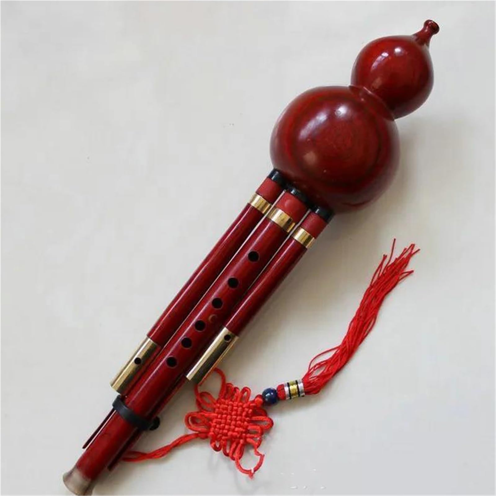 Hulusi Chino Flauta De Caoba C Hulusi Hecha A Mano China Flauta De Calabaza Instrumento Musical De Viento De Madera Funda Para Llave C Para Adultos