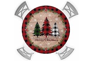 Christmas Round Tablecloth