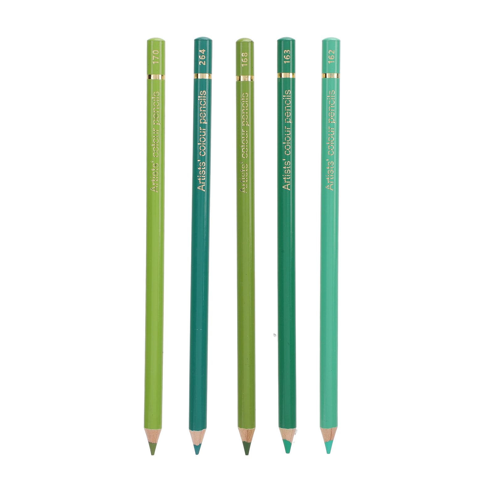 Changor 80 Farben Bleistift Set Hölzerne Professionelle Zeichnungsstift für Kreuzschläger -Gradienten -Aquarelleffekte, Effekte Schullieferungen