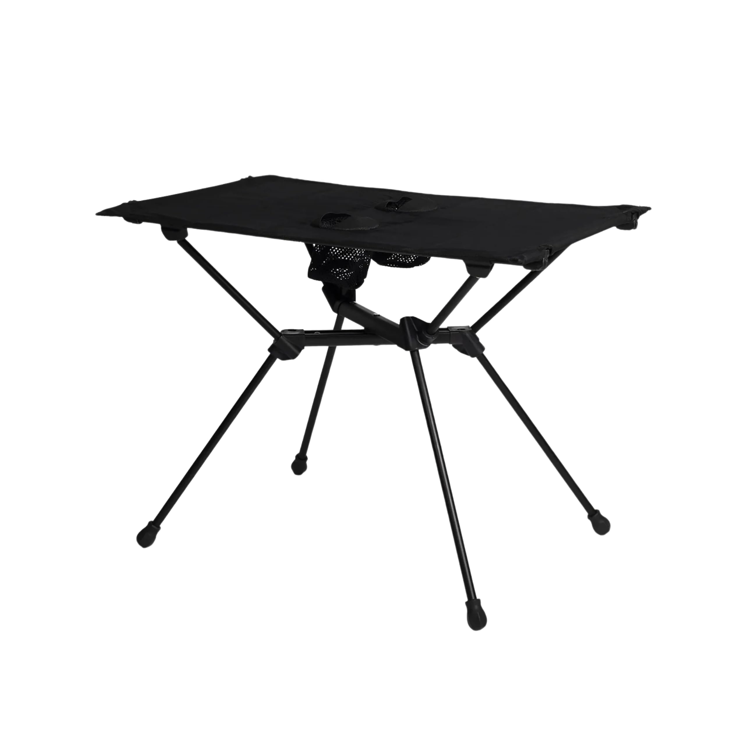 Dometic Portobello Table, Lightweight, Alloy Frame, with Two Cup Holders, Foldable, Carry Bag Included, 43 x 63 x 49 cm, for Camping