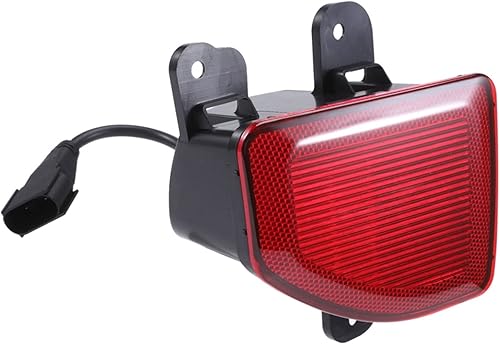 Miniatura 2 de OKCELL For Jeep Wrangler JL 2018-2023, Car Rear Bumper Fog Light Rear Bumper Reflector Light Car Rear Bumper Light Red