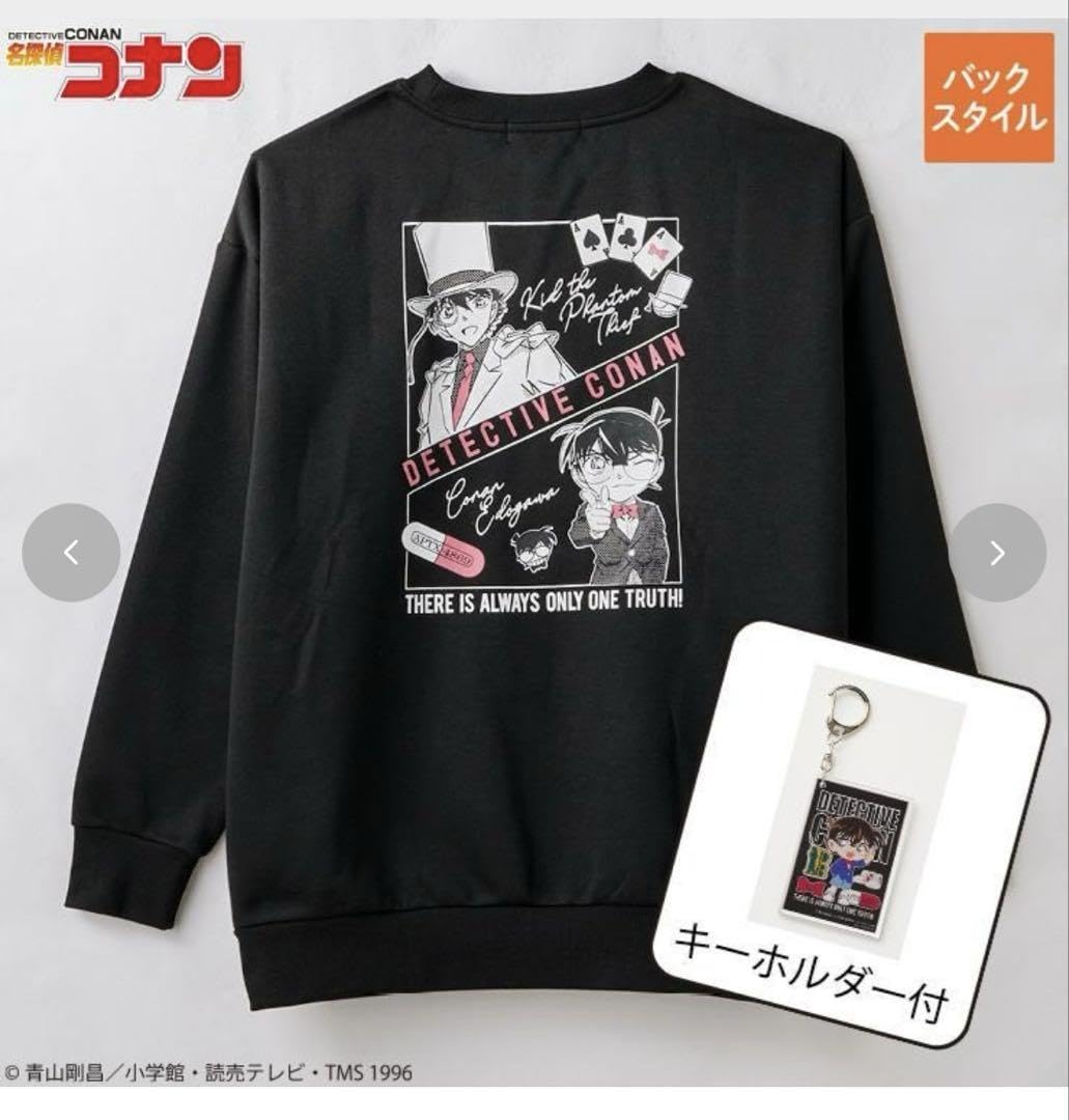 Amazon.co.jp: アベイル Avail コラボ プルオーバー コナン キッド 4L