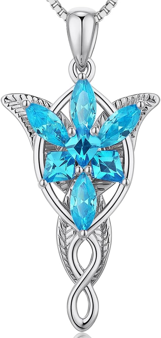 jiamiaoi 925 Sterling Silver Cross Necklace for Women, Rose Cross Necklace Infinity Faith Gifts for Women