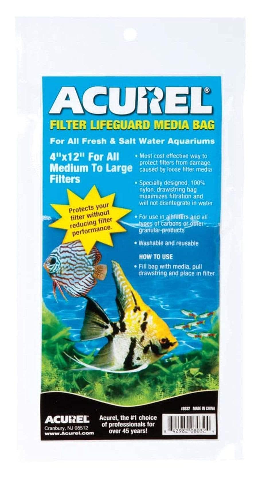 Drawstring Bag Filter Accessories [Set of 3] Size: 4" x 12"