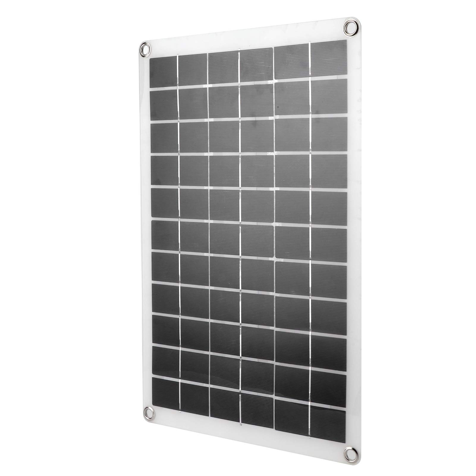 Dioche Modulo Cella Pannello Solare Portatile da 100 W Monocristallino per Rimorchi per Auto, Yacht, 12/24 V, Uscita USB