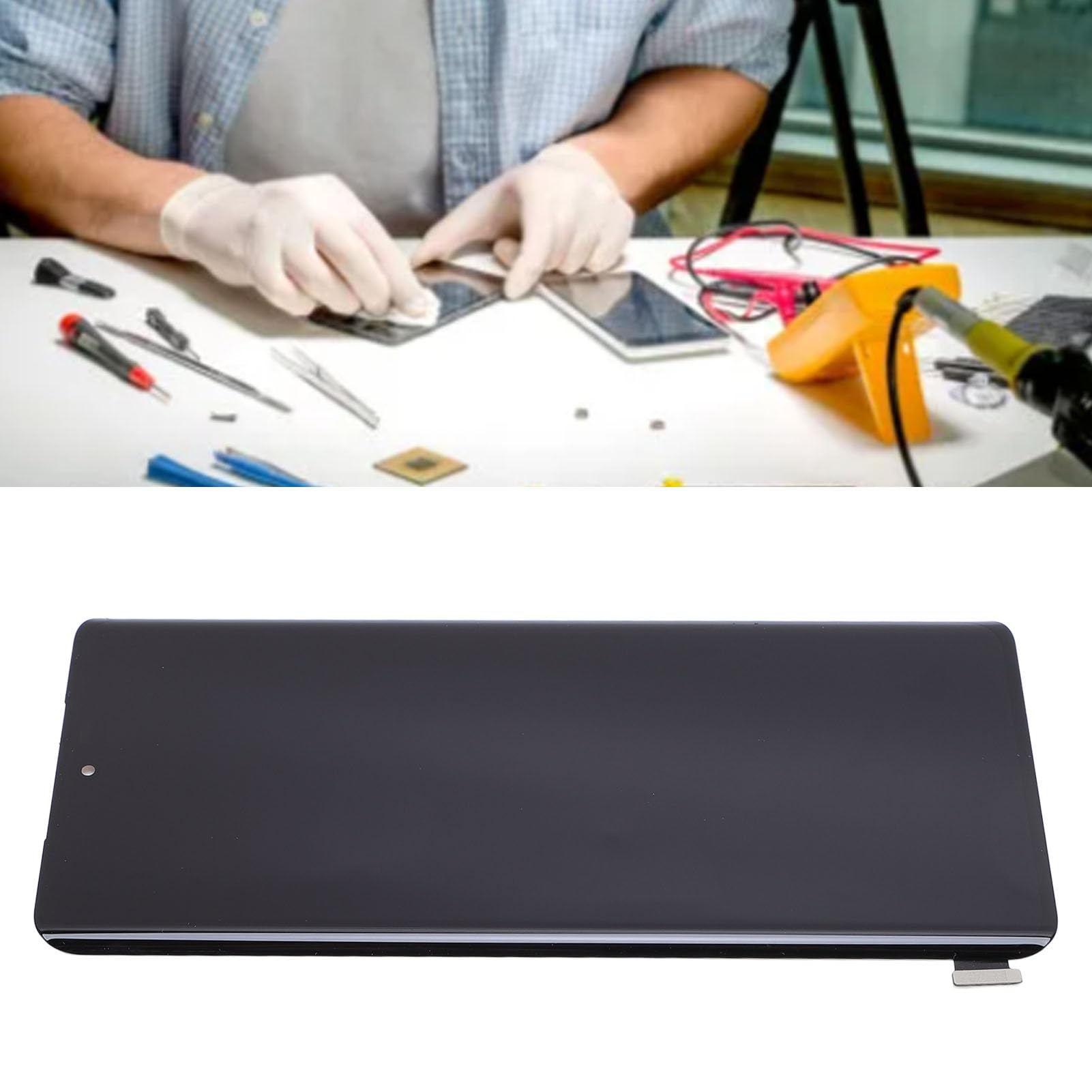 Fabater 6,7-Zoll-Telefon-Touchscreen-Baugruppe mit Hoher Auflösung und Premium-Qualität Zum Austausch von Gesprungenen Bildschirmen und Anzeigeproblemen