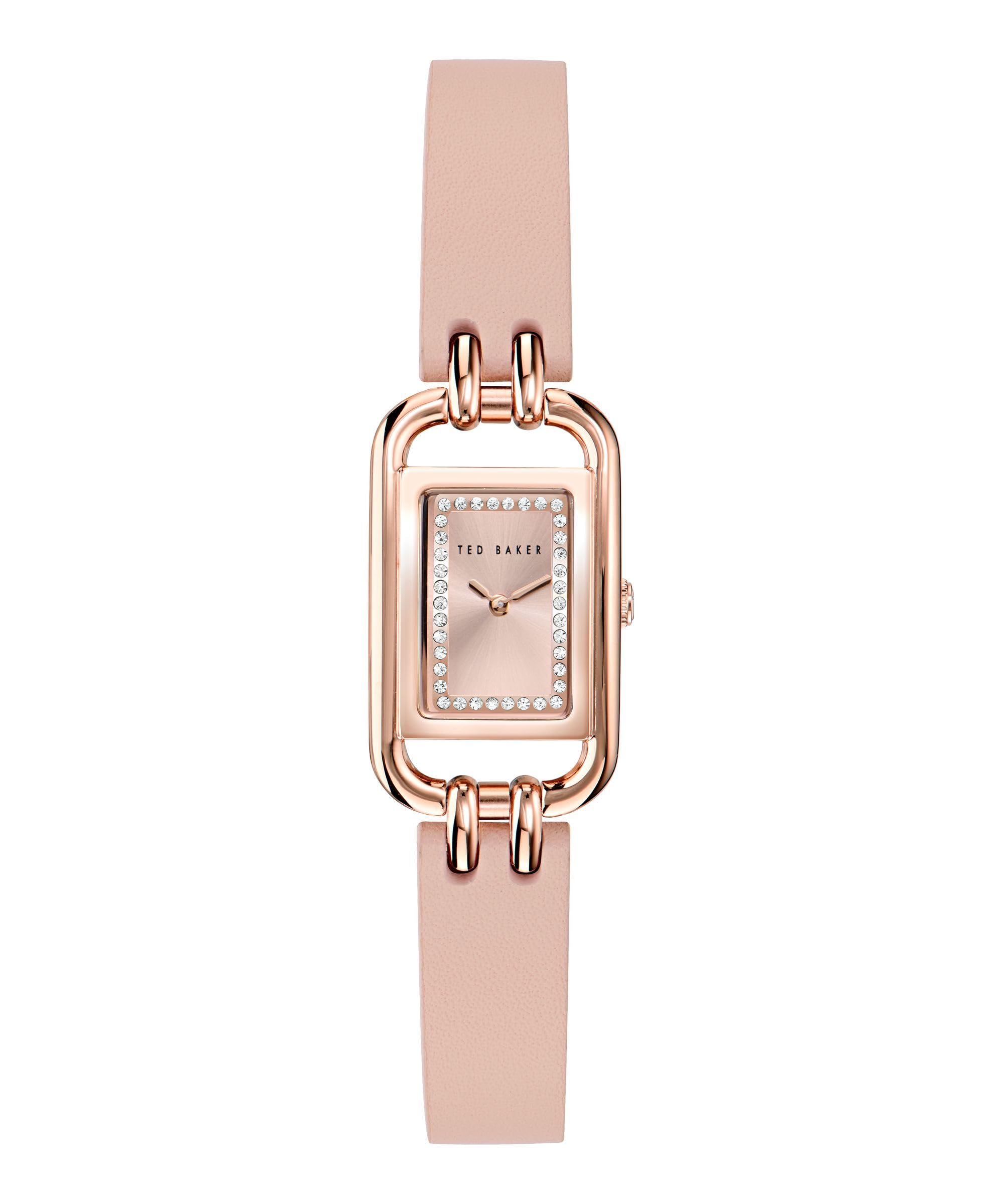 Ted Baker Tessye Ladies Pink Leather Strap Watch Trendy Casual Style Fashion Jewelry BKPTTS4029I  
Ted Baker Tessye Ladi