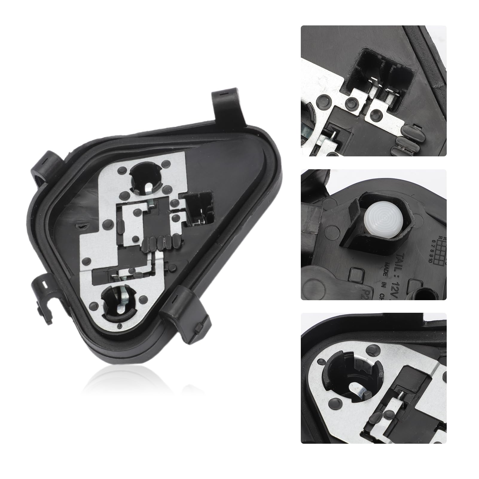 Porta Bombillas Trasero Para BMW 3 Series - Kit Repuesto Derecho, Incluye Portalámparas Y Bombillas