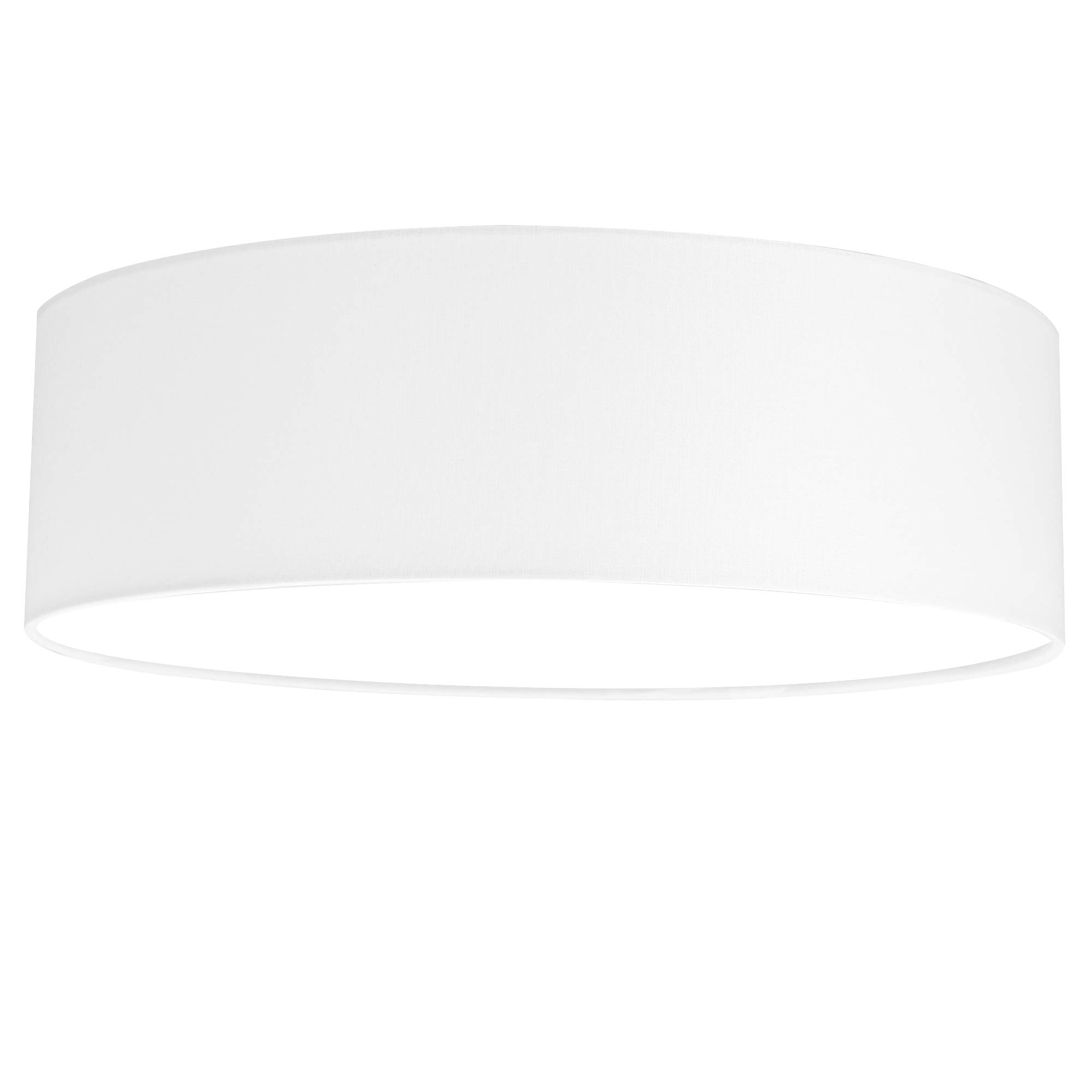 Navaris Plafoniera LED Soffitto 22W Rotonda 40cm - Lampadario LED Dimmerabile - con Telecomando e Cambio Temperatura Colore - Design Effetto Stellato - Tessuto Verde Scuro