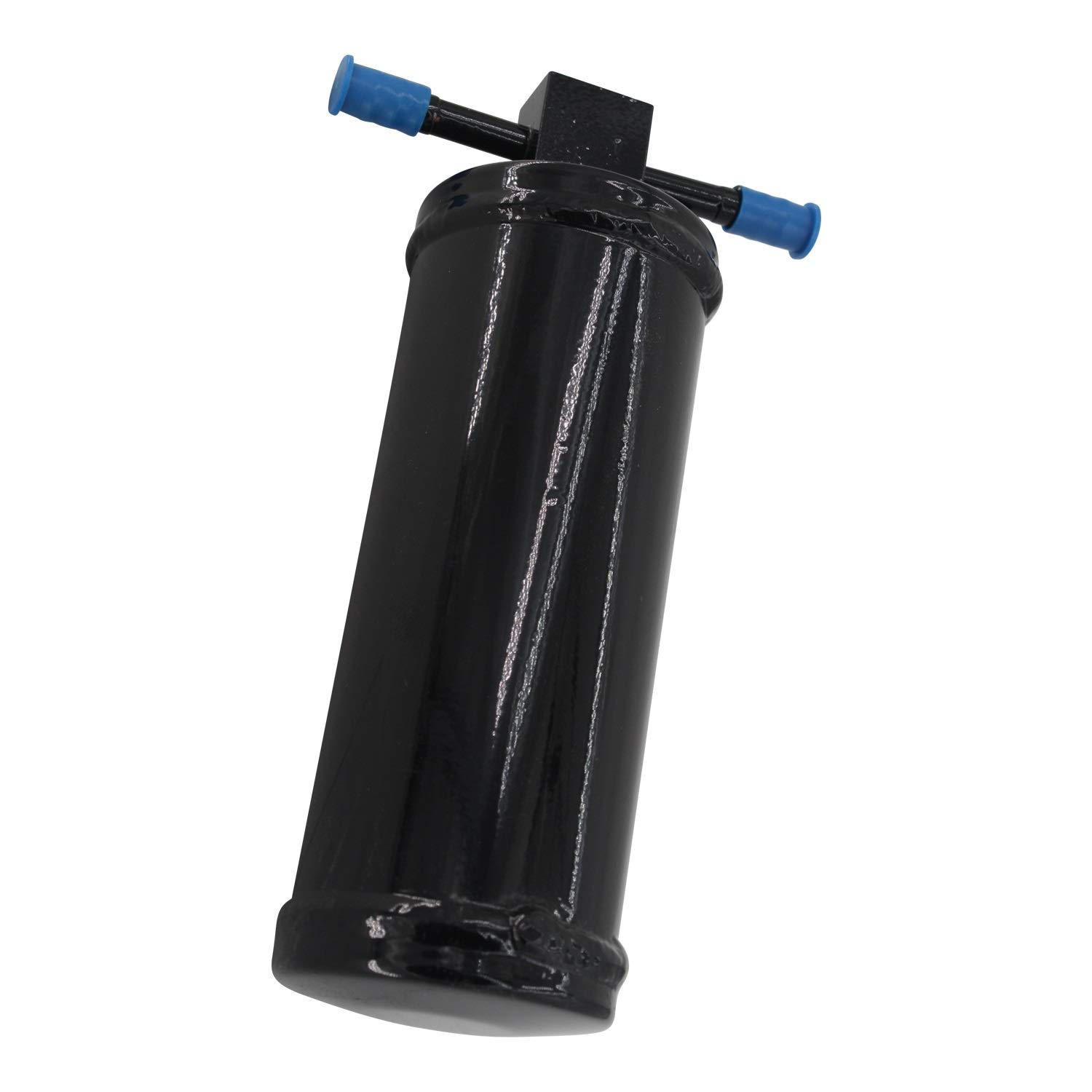 Universal AC Drier Accumulator - 8" x 2 1/2" Universal #6 Barb Fittings