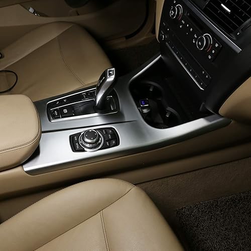 Miniatura 2 de ABS cromo coche consola central protección cambio cambio decoración cubierta cubierta accesorios para BMW X3 F252011-2017 /BMW X4 F26 2014 2015 2016