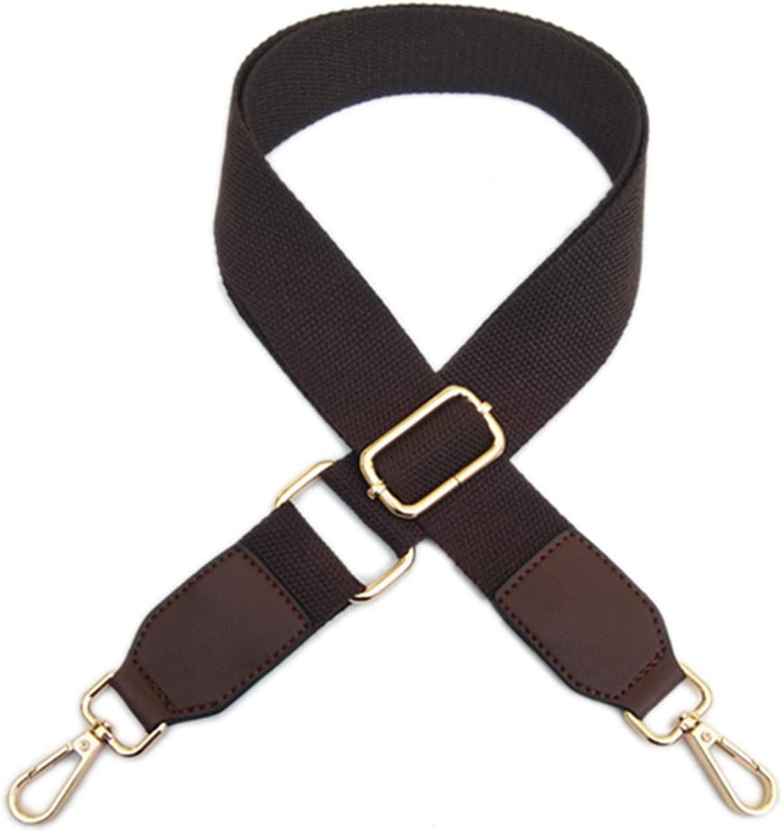 Beacone Wide Purse Strap Adjustable Canvas Replacement Crossbody Handbag Shoulder Bag Strap
