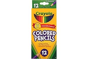 Colored Pencils 12-Pack Set