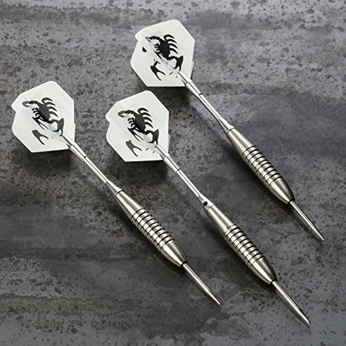 Unicorn, Recreational Steel 600 Dart Set with Tips, Barrels, Shafts, Flights, and Flight Protectors - Image 2