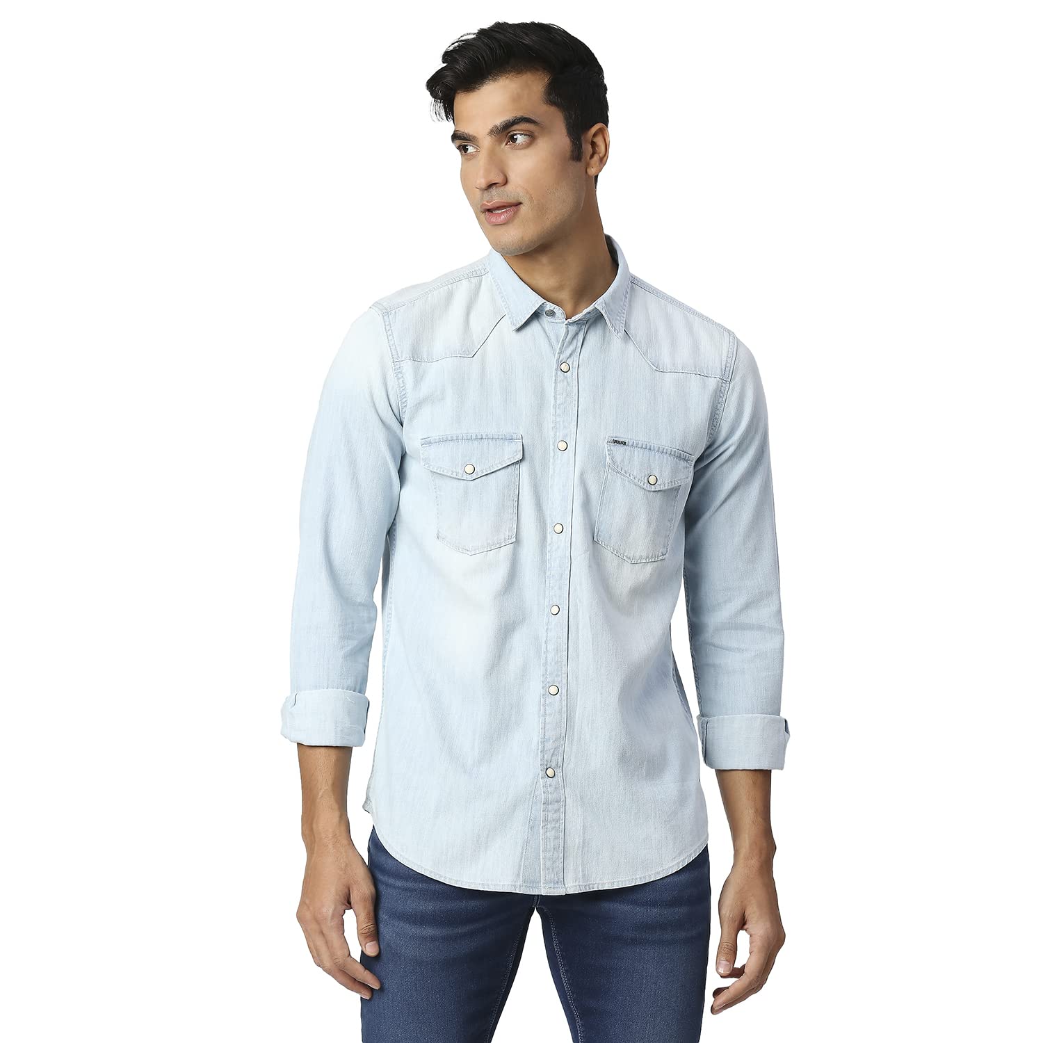 pepe jeans Men's Cotton Regular Fit Shirt-picture-21