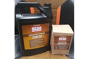 SCAG Genuine OEM Hydro Oil Change Kit For Tiger Cat, Tiger Cat II, V-Ride