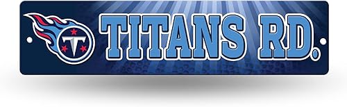 Miniatura 6 de Señal de calle de plástico NFL Rico Industries 4" x 16" Alternativo