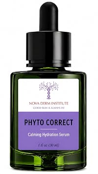 Redness Relief Serum for Sensitive Skin, Calming Hydrating Face Serum with Hyaluronic, Phyto Correct 1 fl oz