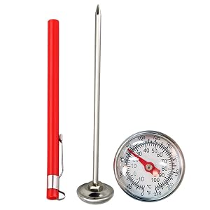 High Accuracy Thermometer Pen Shape Temperature Meter Easy to Carry Quick Reaction Scale Scalding Milk Making Candy