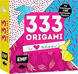  333 Origami – I love Neon!: Mit Anleitungen und 333 leuchtenden Papieren