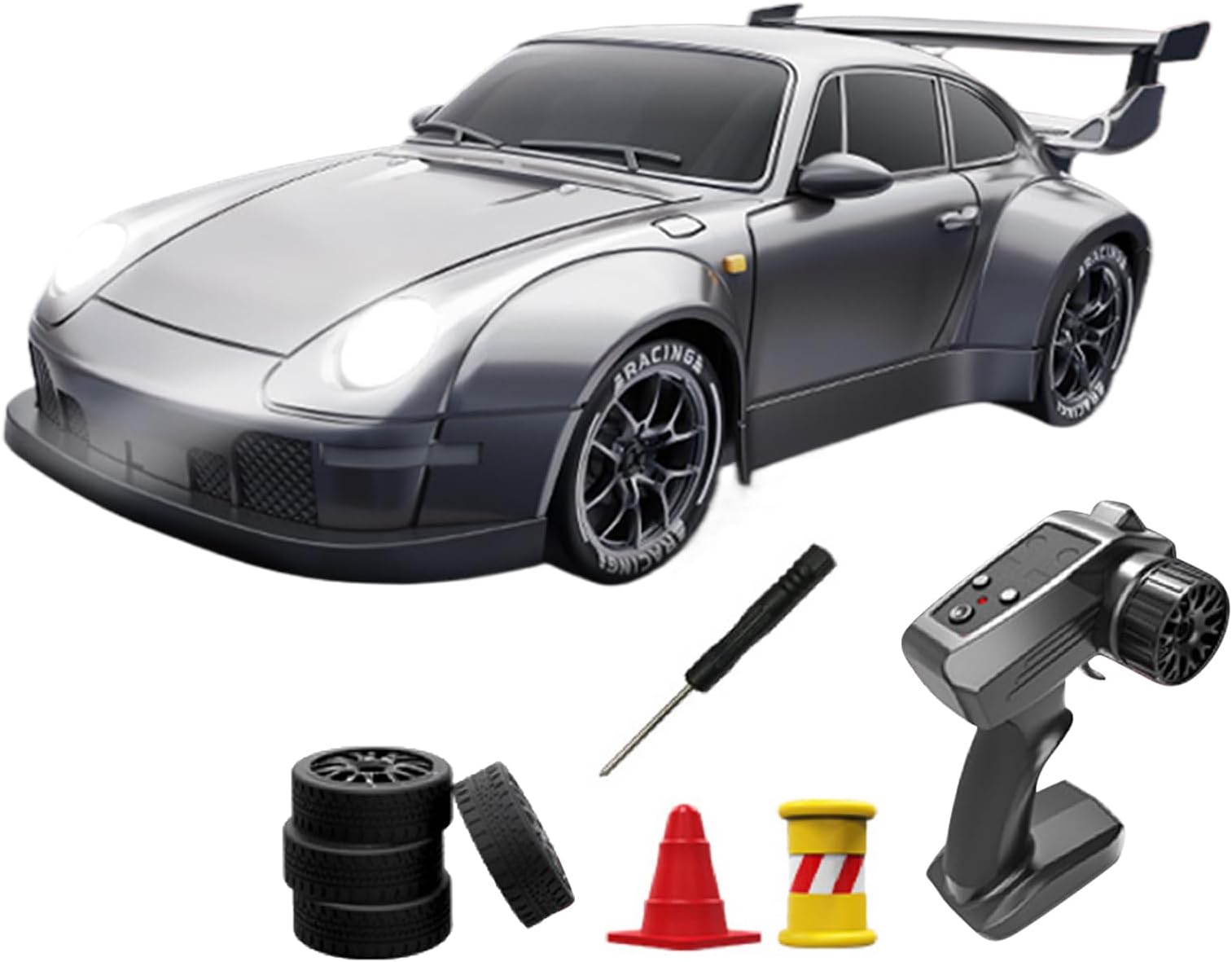 Remote Control Drift Car - 1:20 High Speed Model Vehicle, 4wd Drifting Tire Racing Sport Toy｜high Performance Mini Car with Racing and Wheels, Led Lights, Rechargeable Adults Customizable Route Toy
