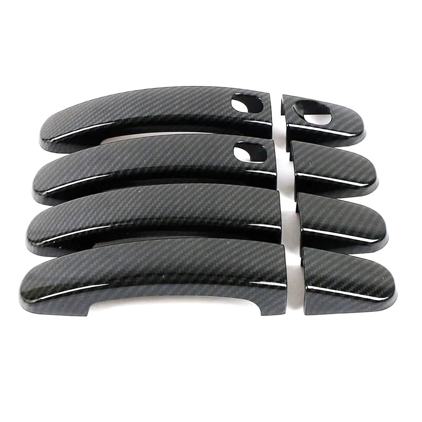 RDWSPLI Exterior Handle Shell Compatible with for Escape 2011-2018 Carbon Fiber Printed Exterior Door Handle Cover Moulding Trim