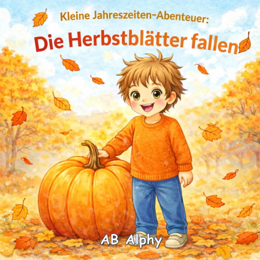 Kleine Jahreszeiten-Abenteuer: Die Herbstblätter fallen: Eine gemütliche Herbstgeschichte für Kinder über Blätter, Erntezeit und den Jahreszeitenwechsel