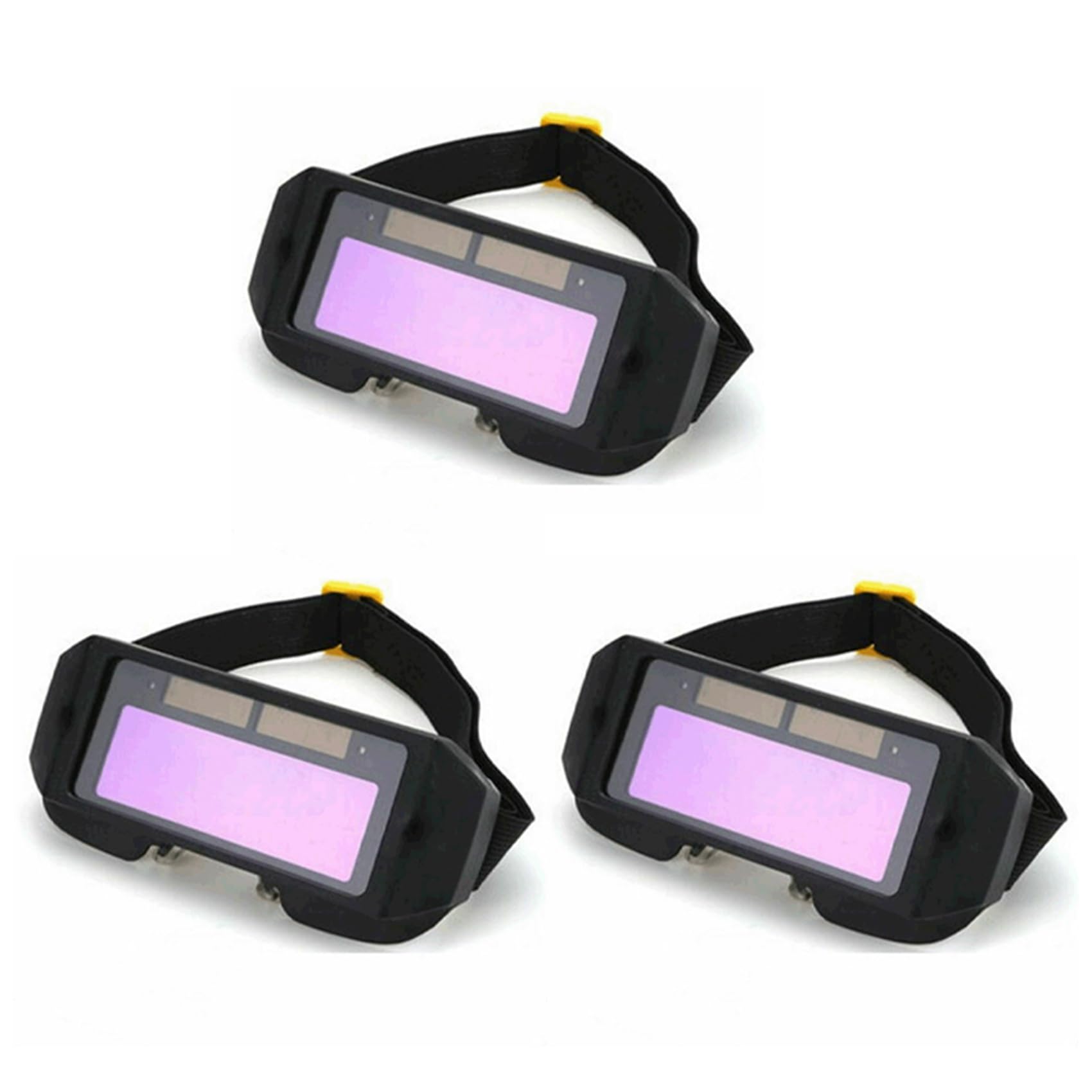 Jnchdghwa 3X Auto Darkening Welding Helmet Automatic Light Change Anti-Glare Eyes Shied Goggle Glasses Masks Autos Shades