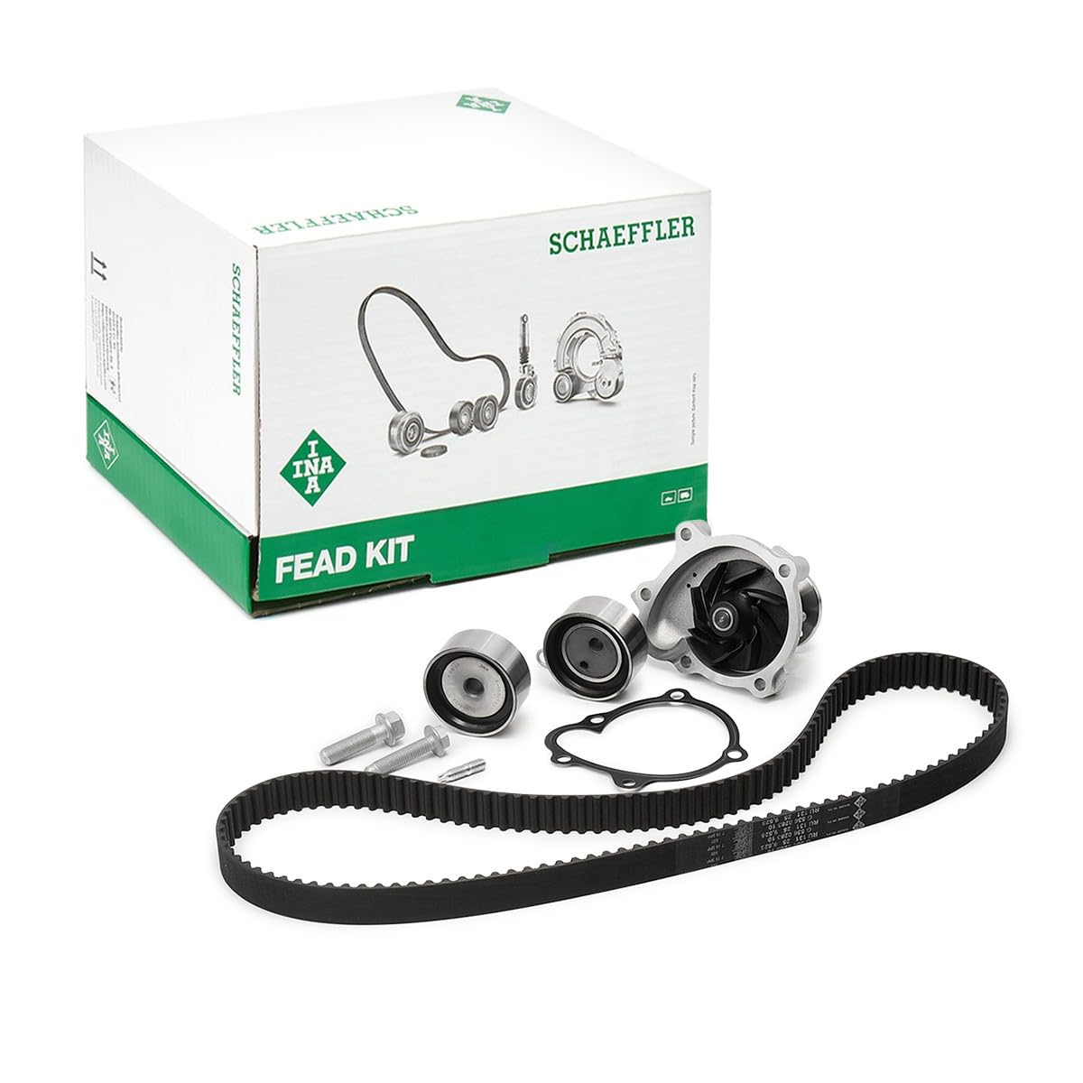 INA 530 0338 30 Kit de distribution + pompe à eau 28,5 mm avec joint d'étanchéite Compatible avec OPEL Corsa D 3/5 portes S07 Mokka/Mokka X J13 Zafira B A05 Meriva A X03 Astra J 5 portes P10