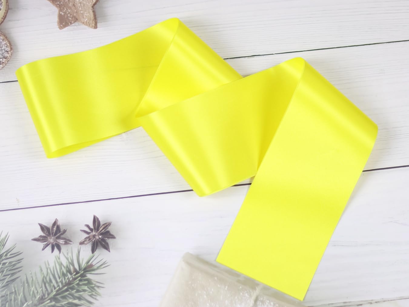 6 Pack Yellow Blank Sash,Plain Satin Sash,Sashes for Pageants,DIY for Party Decorations,blank sashes for pageants image 2